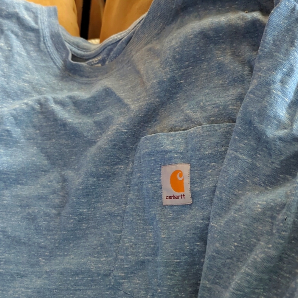 Carhartt 4XLT T SS Blue